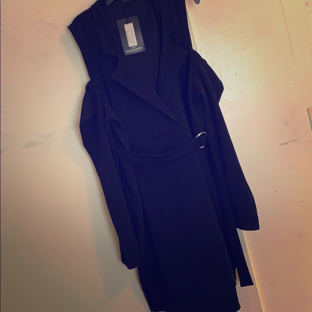 Cold Shoulder Black dress